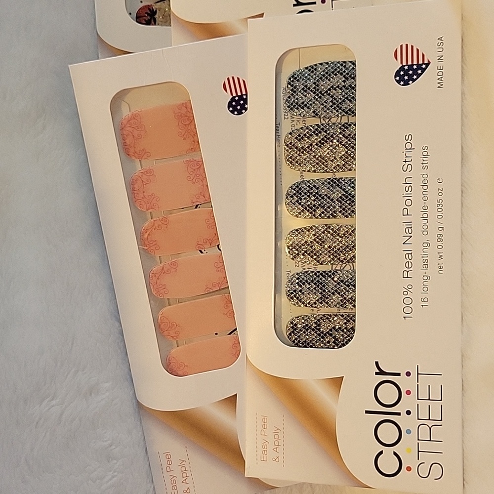 14 Color Street Nail Polish Strips